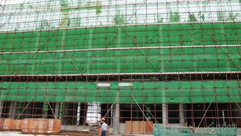 裕景春天项目施工现场一览图——裕恒印务视角